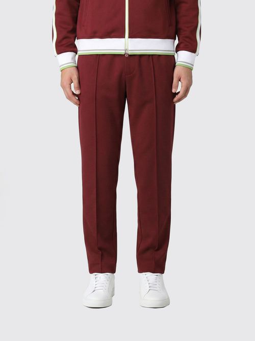 Pants Men color Burgundy