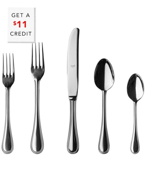 5Pc Flatware Set With $11 Credit