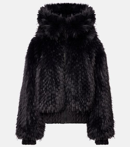 Indira reversible faux fur ski jacket