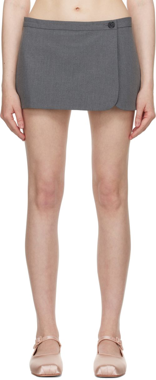 【関税込み】Sandy Liang グレー Munchie スコート Sandy Liang | Sandy Liang グレー Munchie スコート | Realry