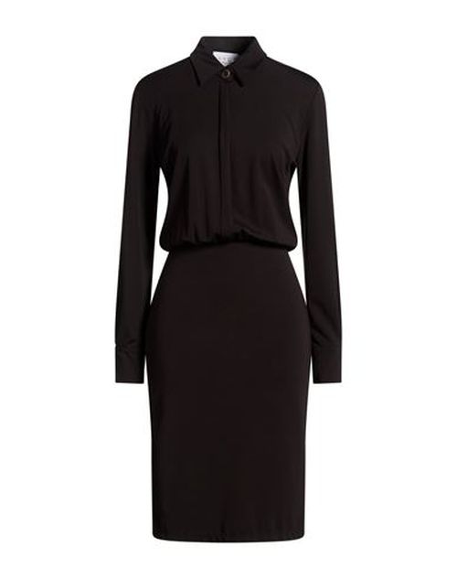 Woman Midi dress Black Size 2 Viscose, Nylon, Elastane