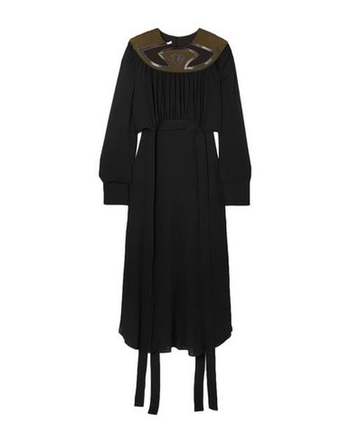 Woman Midi dress Black Size 0 Viscose, Elastane, Polyester, Acetate, Polyurethane