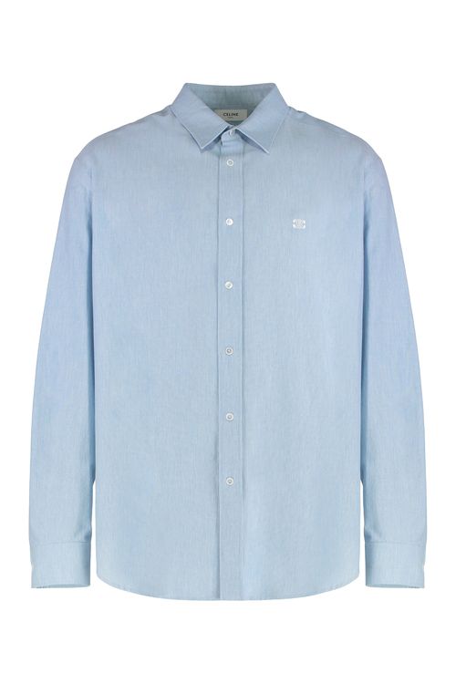 Loose Cotton Chambra Shirt for Men