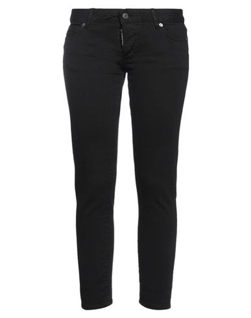 Woman Denim cropped Black