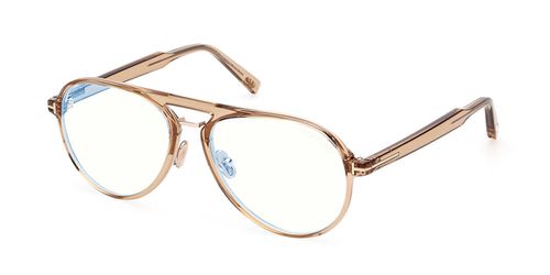 Tom Ford FT5981-B Blue-Light Block 045 Men's Eyeglasses Size 57 - Blue Light Block Available