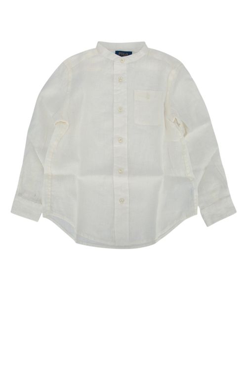 Cotton Oxford Shirt — White