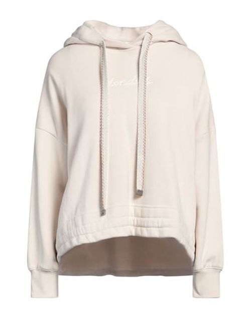 Woman Sweatshirt Light grey Size L Cotton, Elastane
