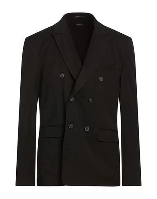 Man Blazer Black Size 44 Polyester, Viscose, Elastane