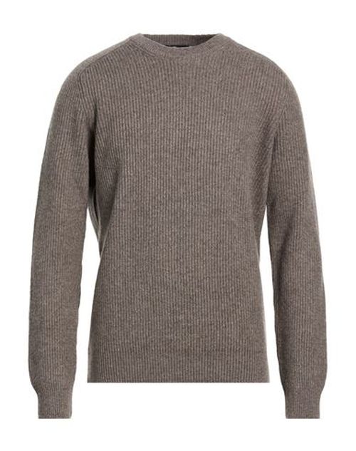 Man Sweater Taupe Size 40 Cashmere