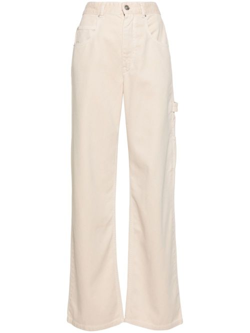 Bymara high-rise wide-leg jeans - Neutrals