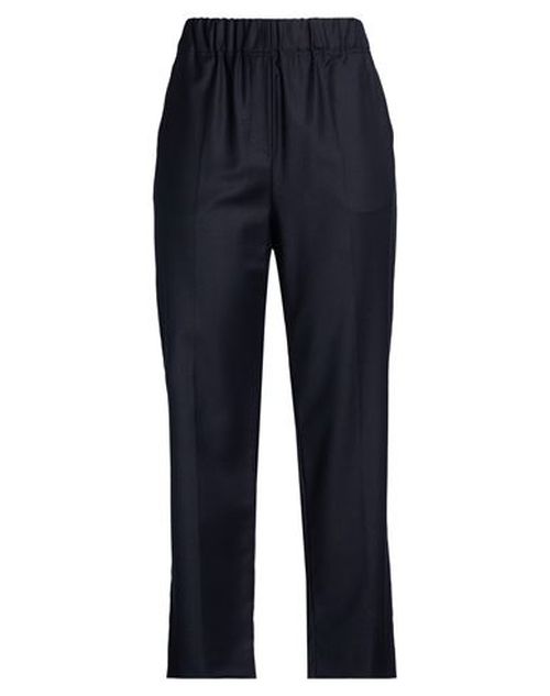 Woman Pants Midnight blue Size 10 Virgin Wool, Elastane