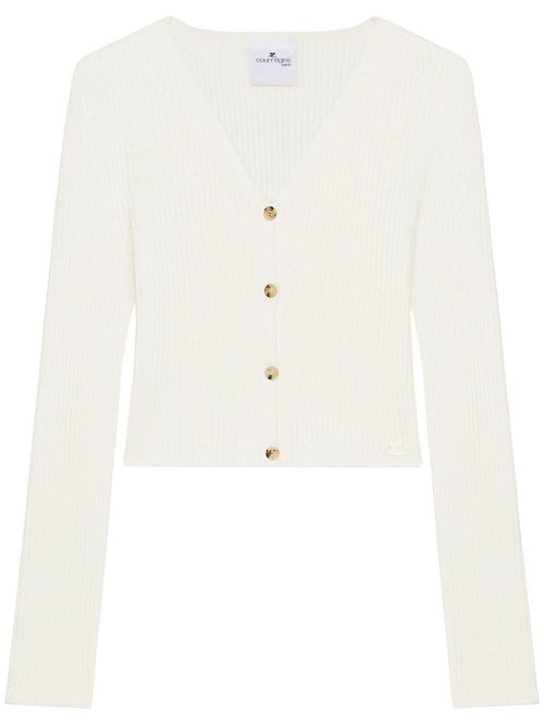 Solar cardigan - White