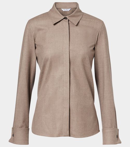 Tebaide cashmere-blend shirt