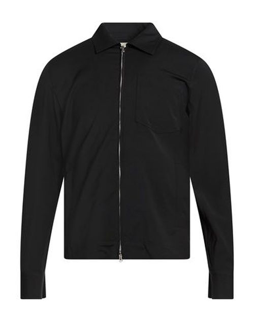 Man Jacket Black Size 36 Polyester, Wool, Elastane