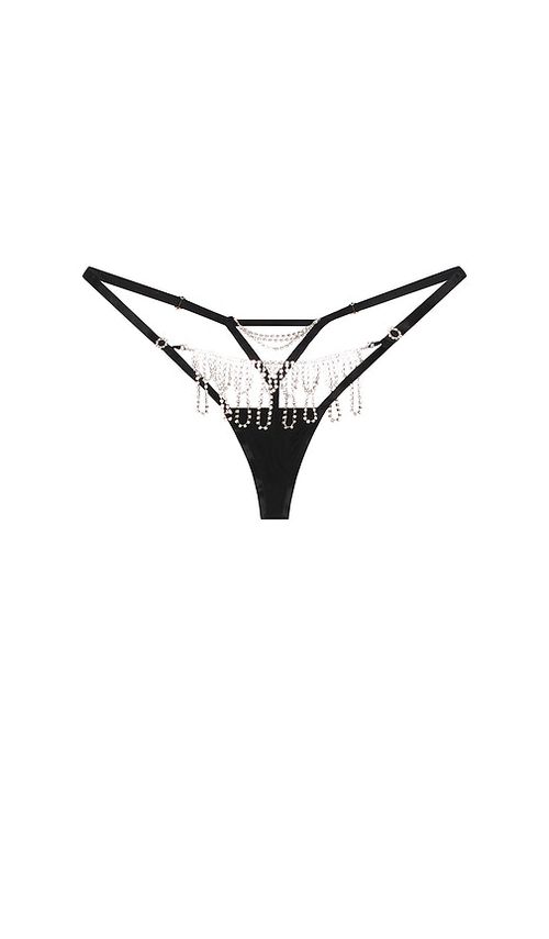 BLUEBELLA Estelle Thong in Black. - M also in S