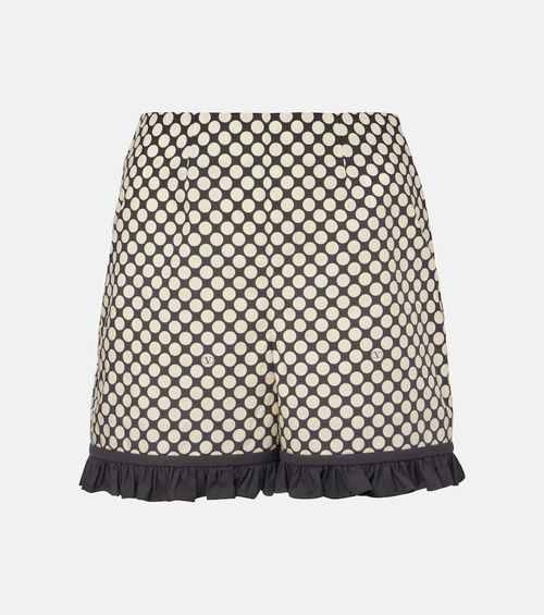 Plus De Pois cotton poplin shorts