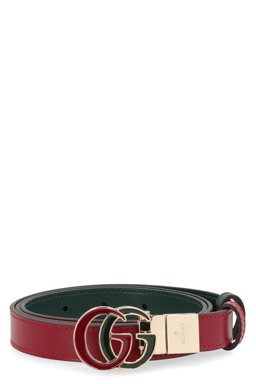 Gg Marmont Reversible Leather Belt