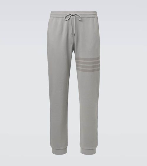 4-Bar cotton sweatpants