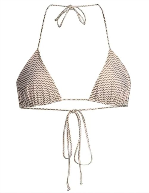 Marzia Bikini Top In Milleha Print