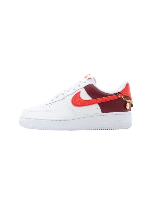 Nike Sportswear Sneaker bassa 'Air Force 1 '07' aragosta / bordeaux / bianco