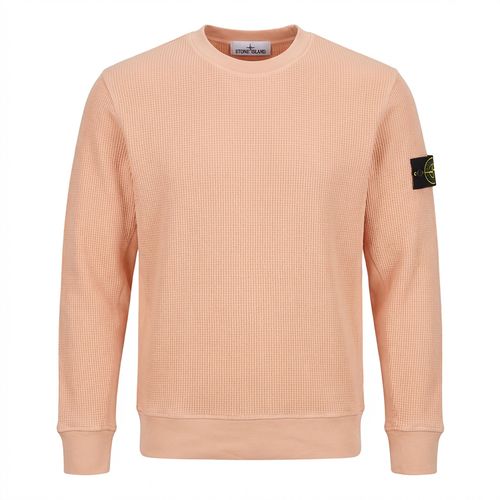 Organic Cotton Waffle Fleece Sweatshirt for Men