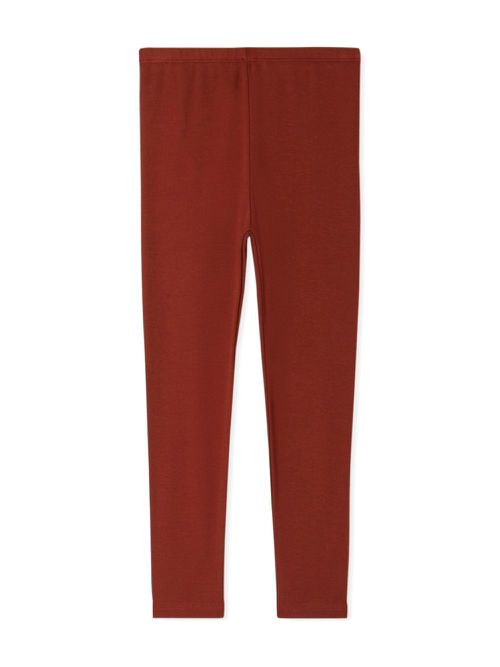 Graylinn organic-cotton leggings - Brown