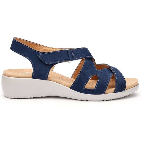 Hotter Women's Wide Fit 'Eliana' Sandals in Navy