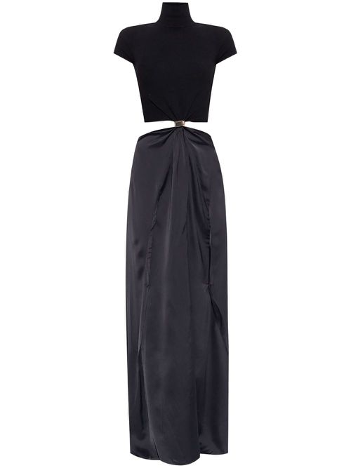 Cut-out maxi dress - Black