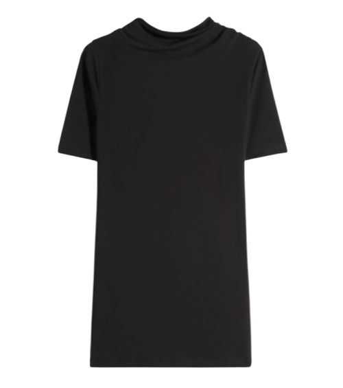 Black Round Neck T-Shirt