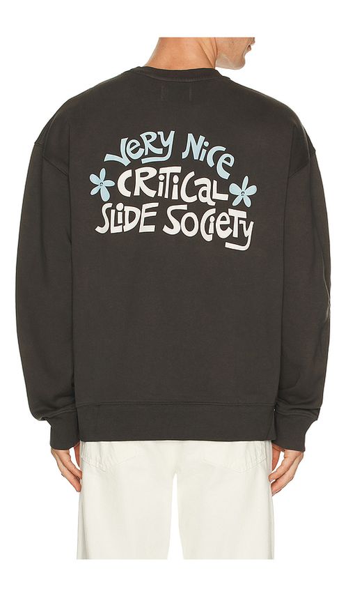 Critical Slide Very Nice Crew Sweatshirt in Phantom. S also in L, M, XL/1X
