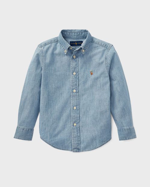 Woven Chambray Shirt