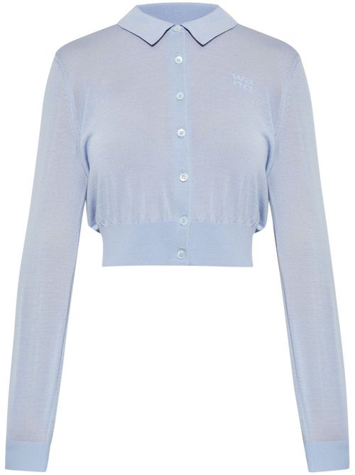Wool cardigan - Blue