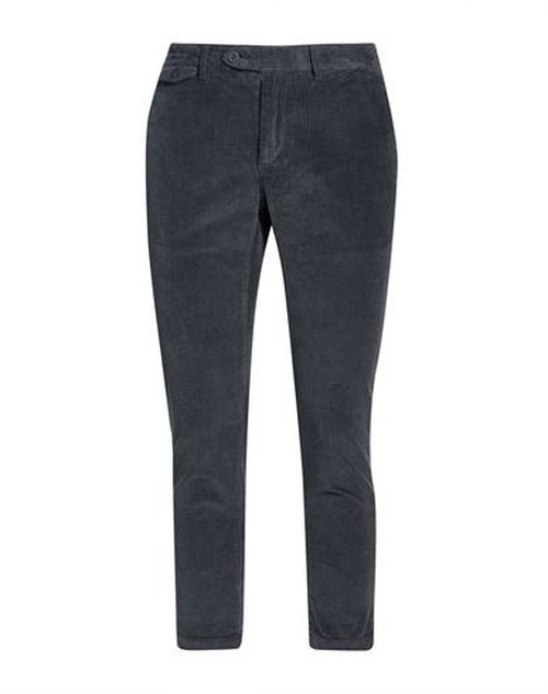 Man Pants Navy Size 31 Cotton, Elastane