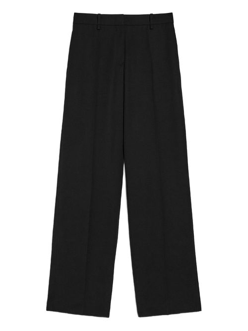Wool trousers - Black