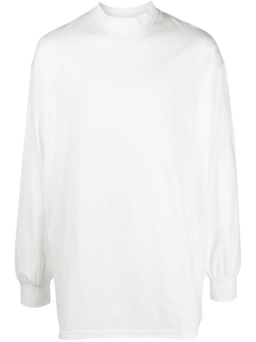 High crew neck sweatshirt - White