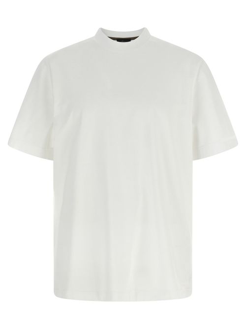 Crewneck Cotton T-Shirt — White