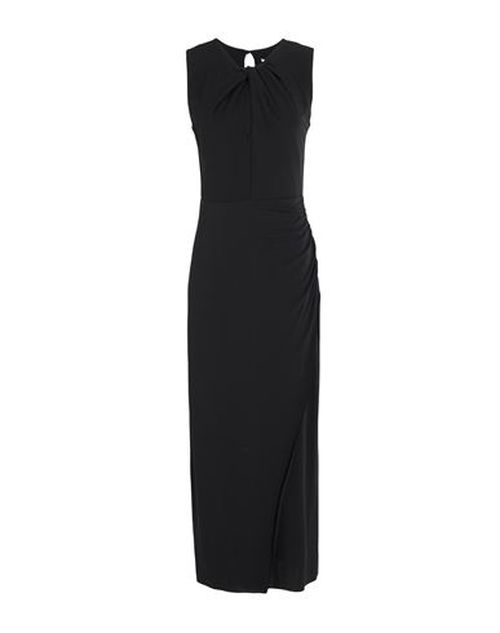 Woman Maxi dress Black Size 2 Acetate, Polyamide, Elastane
