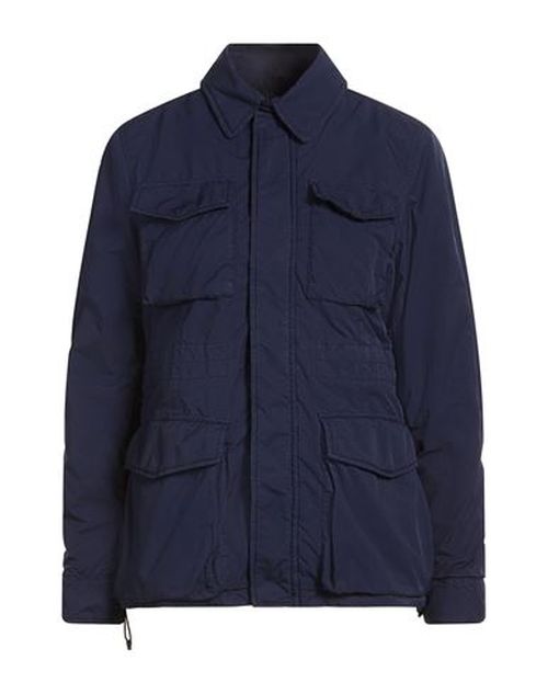 Woman Jacket Blue Size L Polyester, Polyamide