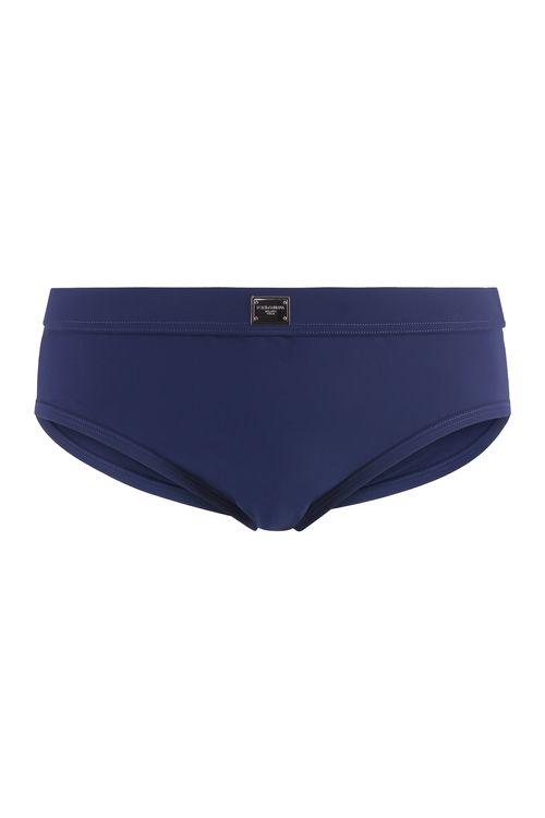 Men's Elastic Drawstring Swim Briefs