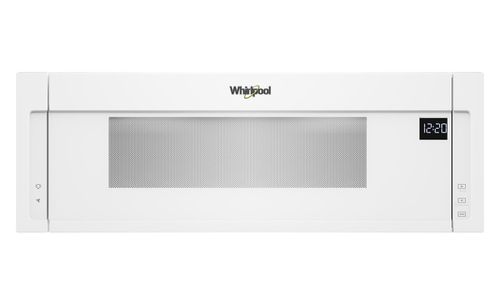 1.1 Cu. Ft. White Low Profile Microwave Hood Combination