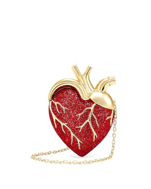 JW PEI Women's Maren Artificial Crystal Heart Shaped Bag