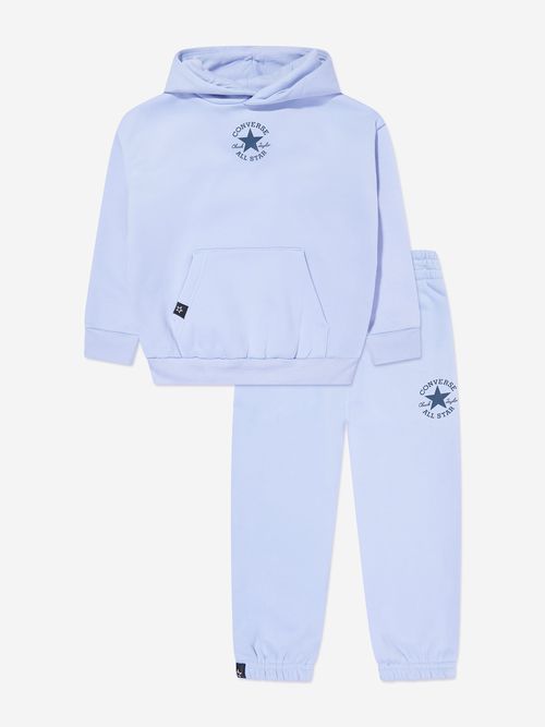 Converse Kids Logo Tracksuit in Blue 12 Mths