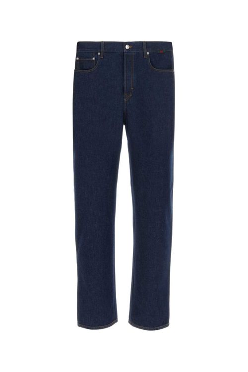 Dark Blue Slim Fit Denim Jeans