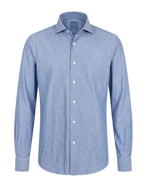Man Shirt Slate blue Size 15 ¾ Cotton