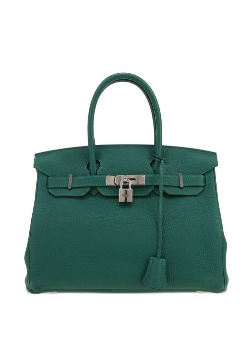 Birkin 30 handbag - Green