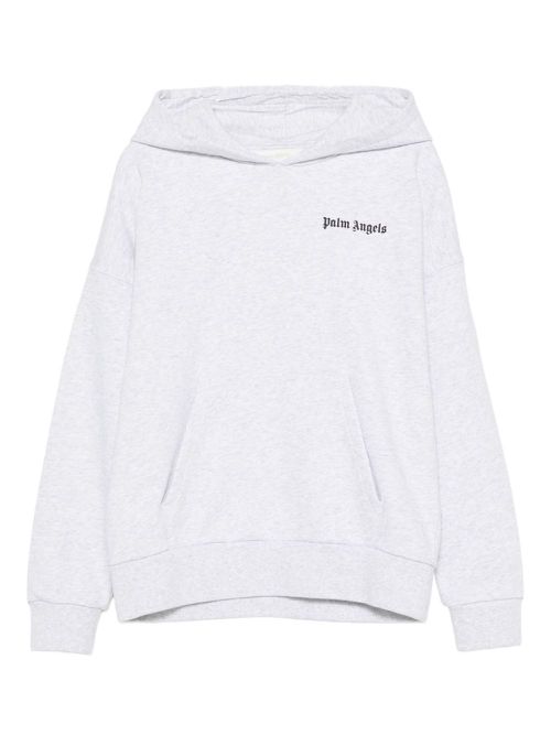 Logo-print hoodie - Grey