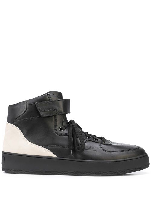 Rhombus high-top sneakers - Black