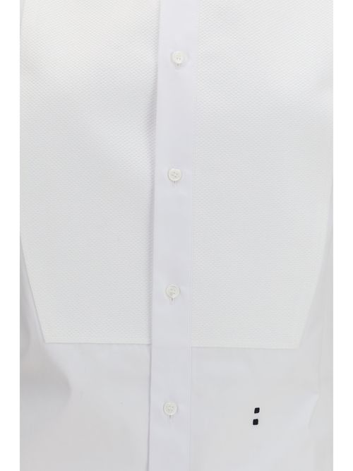 Cotton Poplin Shirt — White