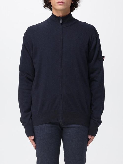 Cardigan Men color Blue