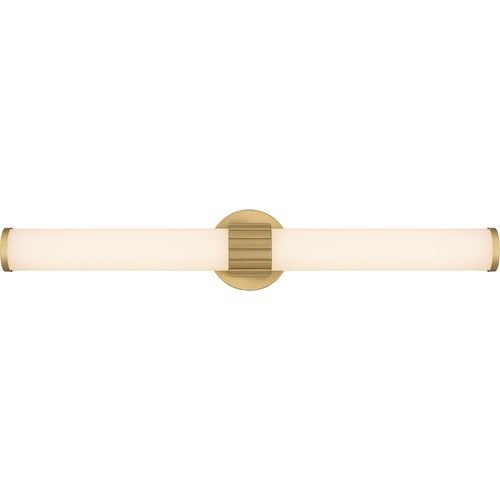 Aged Brass LED Bath from the Kaye Collection